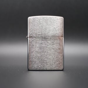 ZIPPO 지포라이터 각인 클래식 실버 무광 명품라이터 라이타