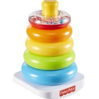 Fisher-Price 락어스택 클래식 링 유아용 장난감 6개월+