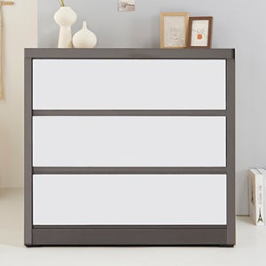 와이드3단서랍장 옷방 수건서랍장 정리장 1000