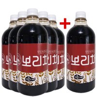 5+1 홍치마 대용량 국산 보리차 원액 100%볶은보리 액상 건강차 1000ml 다홍치마