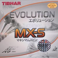 부드러운라켓 Tibkar MX S 52 5 경도 탁구 고무 하드 빠른 루프 여드 인기라켓