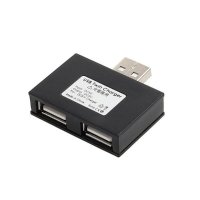 USB허브포트 트윈 여성 충전기에 USB 2 0 남성 듀얼 포트 DC 5V USB멀티허브