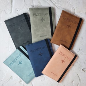 여권케이스 지갑 RFID 해킹방지 안티스키밍 해외여행 필수품 파우치 가방 각인