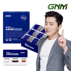 [멀티비타민+밀크씨슬+루테인+오메가3]GNM 올인원 뉴트리션 멀티비타민 1박스