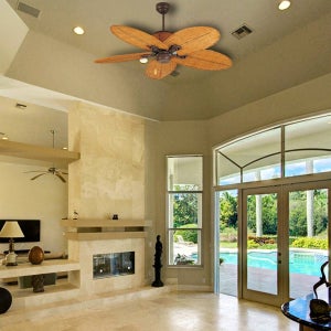 네이쳐 우드 천장실링팬