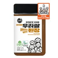 진미 우리쌀 된장 650g