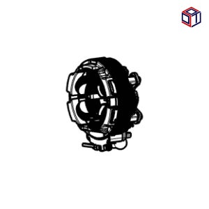 디월트 부품 DCF809 충전 임팩트 드라이버 스테이터 SA NA165165