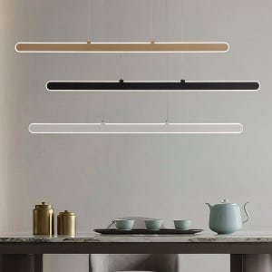 LED 식탁등 일자 펜던트조명 50W 라인 인테리어 스트로
