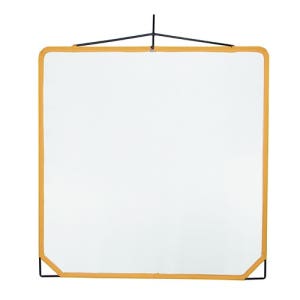 [Matthews] 메튜 Solid Frame Scrim 48 x 48 White Aritifical Silk (159015)