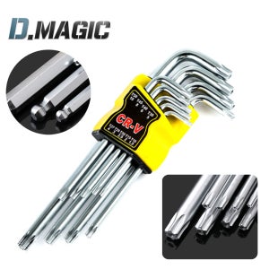 육각렌치 별렌치 6각 중 9P 세트