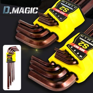 만능 육각 렌치 볼렌치 S2 고강도 중 9P 세트