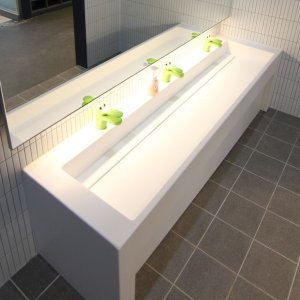 어린이집 학교 학원 유치원 세면대 (몰드틀성형) 액상아크릴