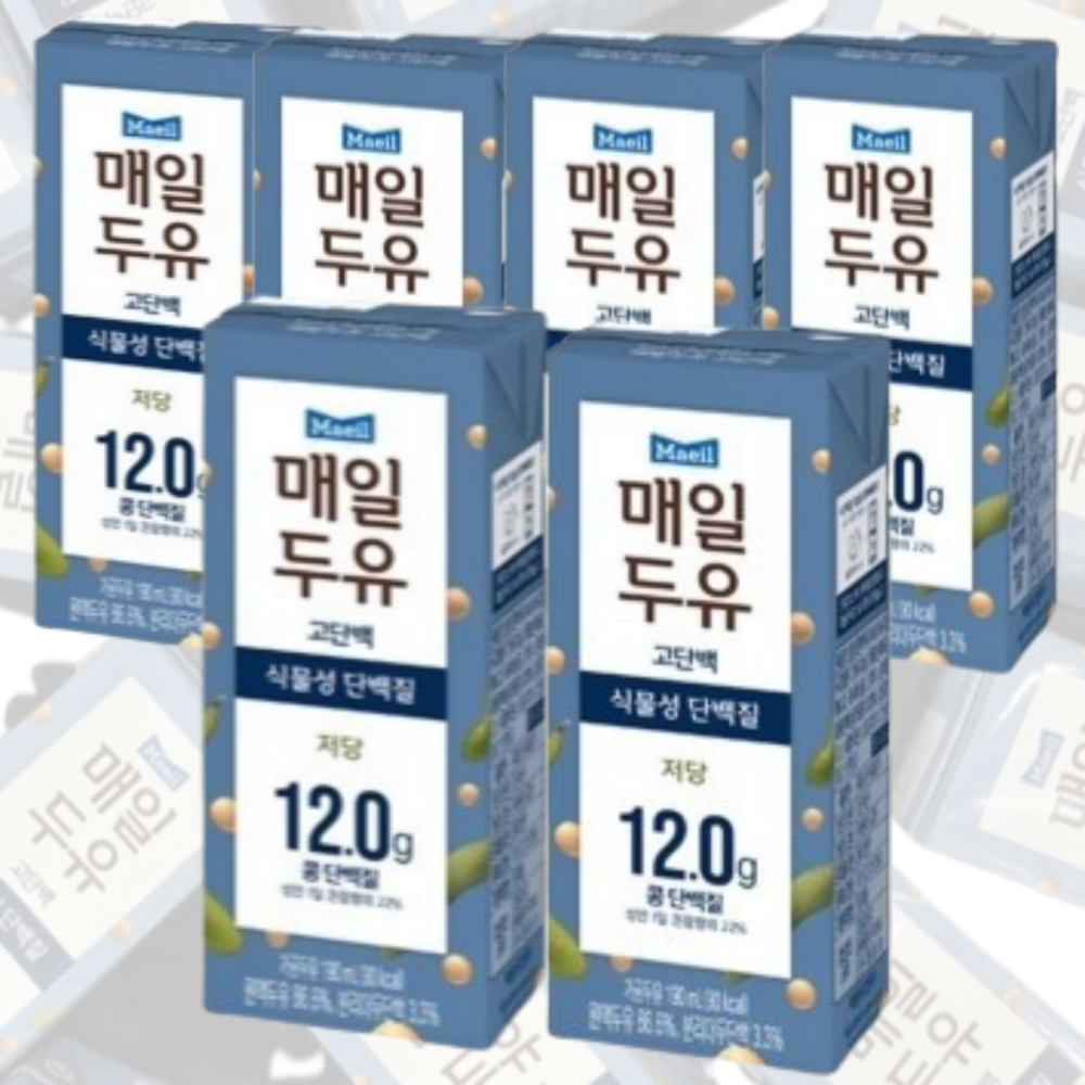 매일우유 매일두유 고단백 190ml 24팩