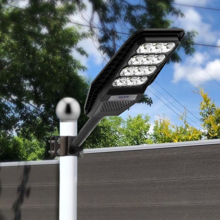 비상 일체형 100W LED 태양광 가로등 태양열 조명 야외 전등 정원등