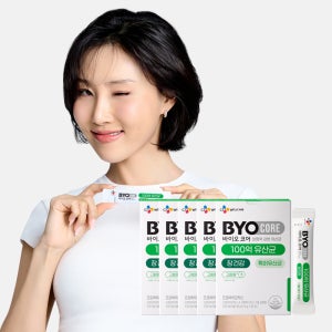 CJ 바이오코어 건강한 생유산균 100억 보장 고함량유산균 분말형 30포, 5개