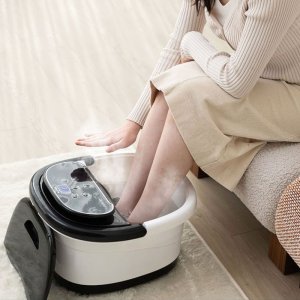 HUnBOT 마사지롤러 8세트 버블스파 열탕 족욕기/습식족욕기 발찜질 각탕기 발마사지 족탕기