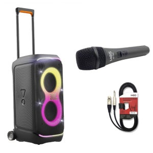 JBL PARTYBOX 320 학교 블루투스스피커 MD-200S MIC