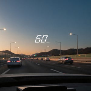 오토크루 USB에 바로꽂는 GPS HUD 헤드업디스플레이 M1