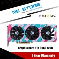 ZOTAC RTX 3060 12GB 비디오 카드 GPU 그래픽