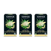 (프랑스직배) 초이스 화이트 엘더플라워 티 차 허브차 꽃차 1.8g x 20개입 36g 3팩 Choice White elderflower tea 20 sachets