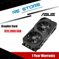 중고 ASUS RTX 2060 6GB 비디오 카드 GPU 그래픽 RTX2060 6G