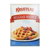 Krusteaz Belgian Waffle Mix Belgian-Waffle 크러스티즈 홈베이킹용 벨기에 와플 믹스 5LB(2.27kg)