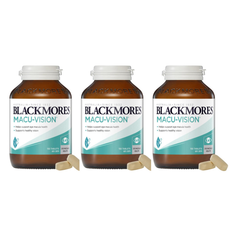 <b>블랙모어스</b> <b>Blackmores</b> 마큐 비전 아이케어 비타민 150정 X 3개