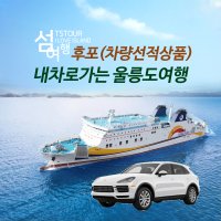 [후포출발] 썬플라워크루즈 울릉도 2박3일 자유여행(선박+차량선적+리조트숙박)