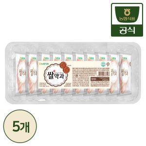 농협식품 우리나라 전통간식 쌀약과 350g 5개