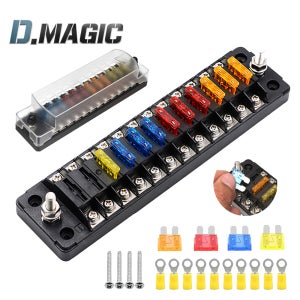 휴즈박스 퓨즈홀더 ATO 신형 12구 홀더 소켓 케이스