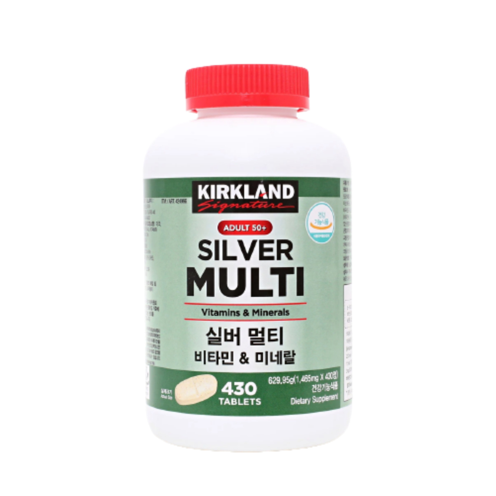 커클랜드 시그니처 실버멀티비타민 미네랄 1465mg 430정 코스트코 데일리 대용량