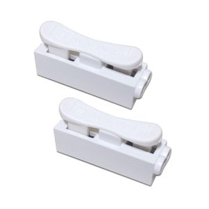 2개입 1P 전선 커넥터 전원 연결 단자 전기 케이블 조명 설치