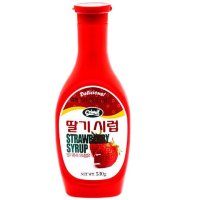 서강 빙수 아이스크림 토핑 딸기시럽 530g