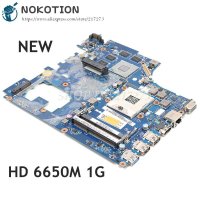 NOKOTION 새로운 LA-6758P 메인 보드 레노버 ideapad G770 Y770 노트북 마더 HM65 DDR3 HD6650M 비디오 카드 1GB