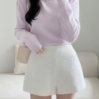 [바로배송💫] Sarah round knit 여성 연보라 라운드 니트