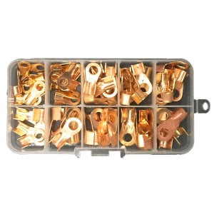 전선 터미널 황동 압착단자 70P 세트 오픈 링단자