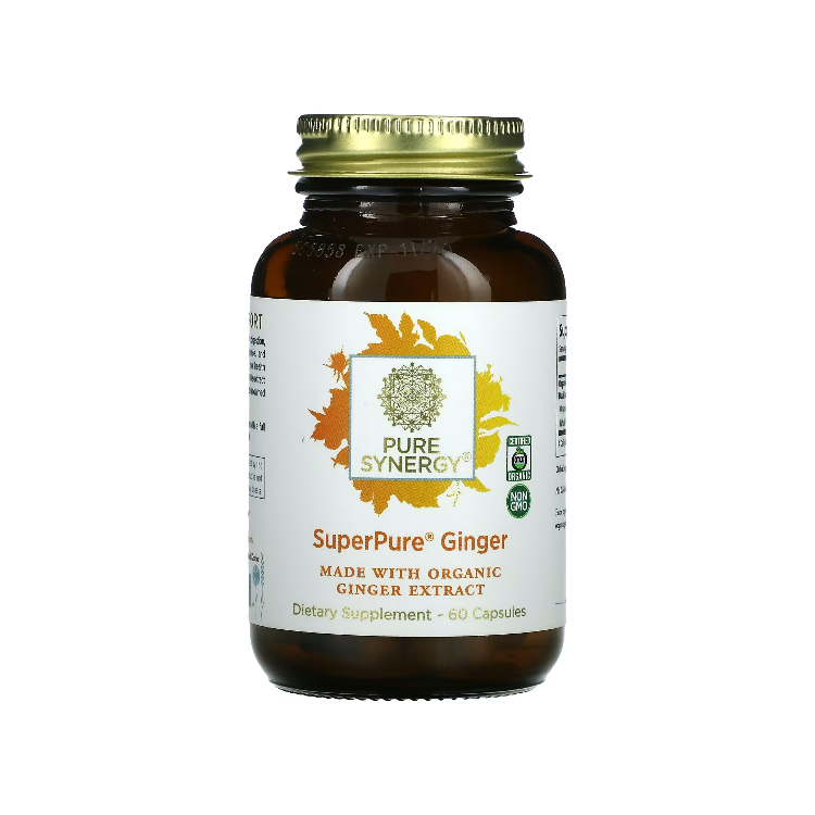 퓨어시너지 <b>수퍼퓨어 진저</b> 60캡슐