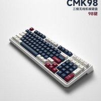 키보드 자판 배열 스타크래프트키보드 맥용 무접점키보드 복령 CMK98 무선 3모드 2.4G