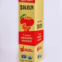 수입건과 Solely Fruit Jerky - 유기농 망고 12팩