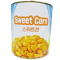 스위트콘 2,840g 대용량 옥수수 통조림 콘 캔 샐러드 샌드위치용 업소용