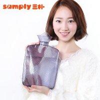 보온물주머니 투명 금속 빅사이즈 samply 산푸