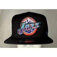 Mitchell and Ness NBA 유타 재즈 HWC 하이 크라운 피티드 모자 캡 신제품