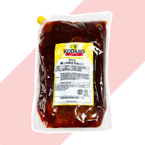 [에이치에이유통] 코다노 불나게 매운양념소스 2kg 불맛소스 치킨 닭발 닭꼬치