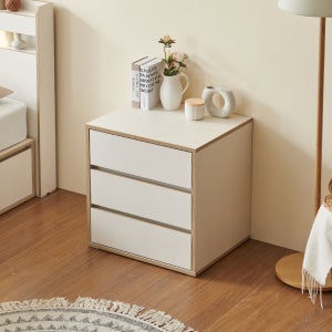 무드앤스 라피 3단 슬림 틈새 미니 서랍장 500