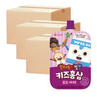 브레드이발소 키즈홍삼 포도야채 100ml 30개