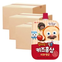 브레드이발소 키즈홍삼 사과당근 100ml 30개