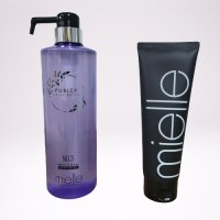 미엘 퓨리티 샤인 워터 샴푸 플러스 800ml+미엘 촉촉 링거팩 250ml 오후 4시 이전 주문 시 당일 출발