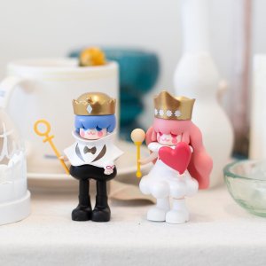 로파이 컬렉티브 Emperor Empress 황제 피규어 아트토이