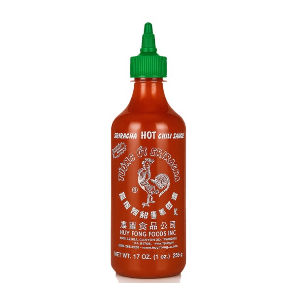 0칼로리 저칼로리쓰리라차 다이어트 양배추샐러드 베트남쌀국수 샤브샤브 스리라차소스 255g