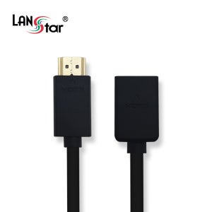 LANstar HDMI 연장 케이블 V2.0 모니터 연결 선 2M
